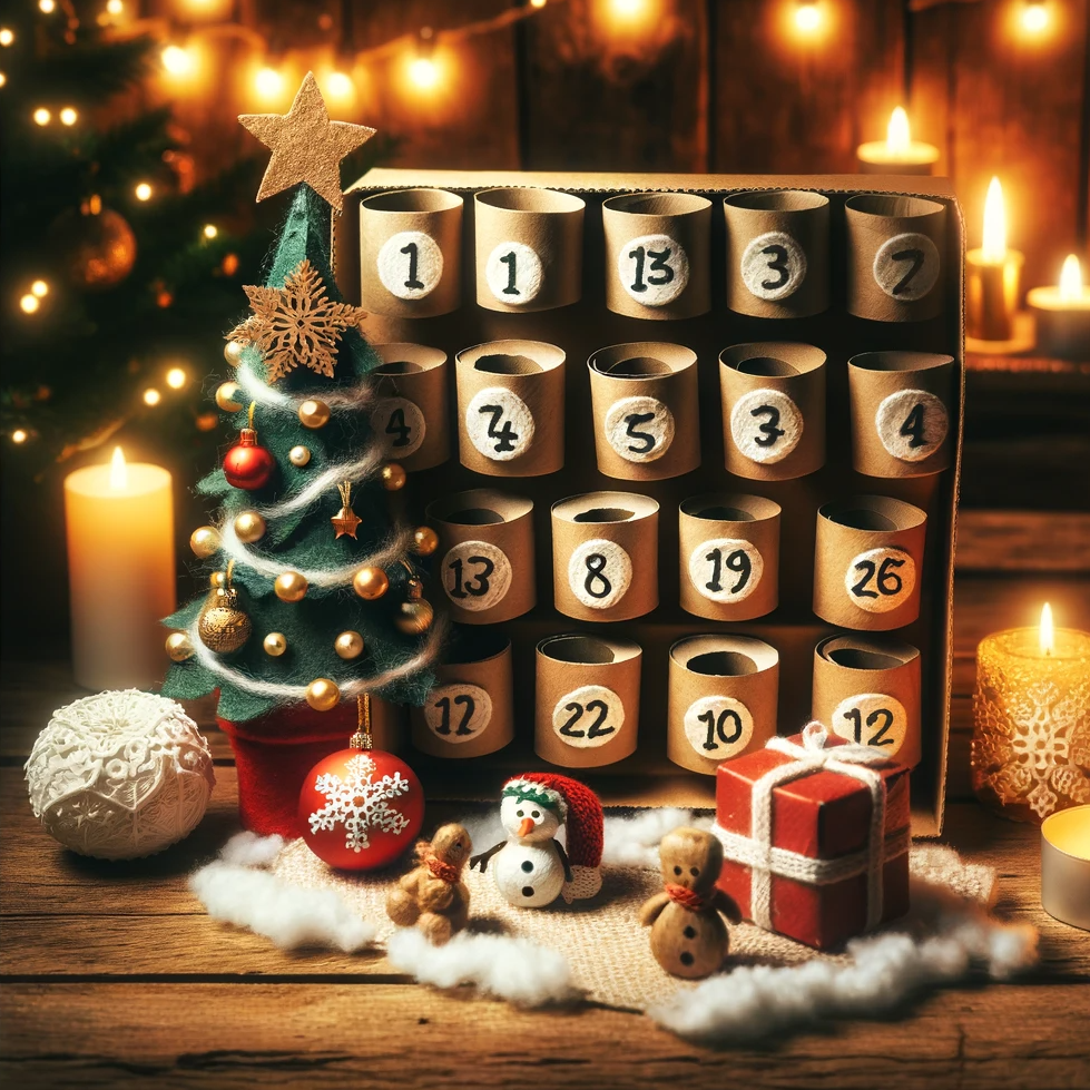 Atelier Guirlandes et Décorations de Noël Format Carré